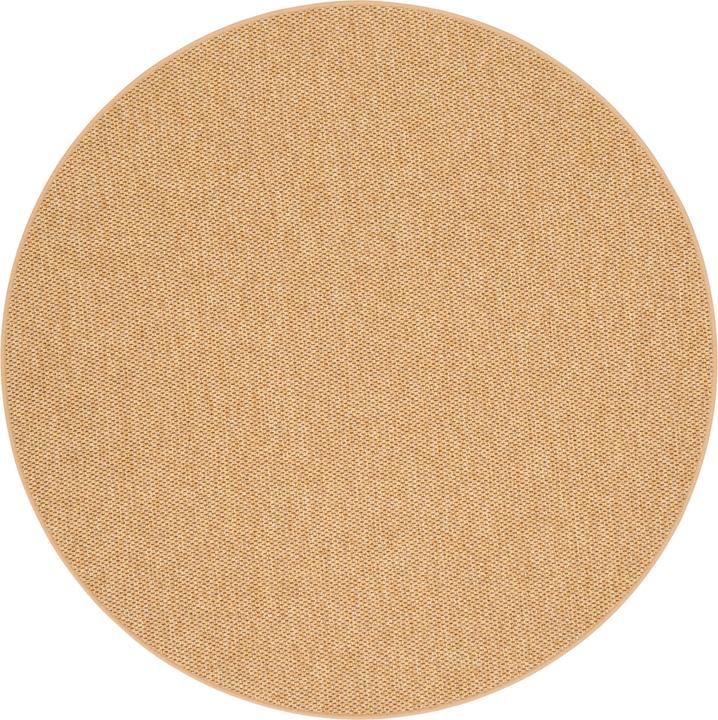 Produktbild Snapstyle Bentzon Natur Flachgewebe Teppich Rund (133 x 133 cm)