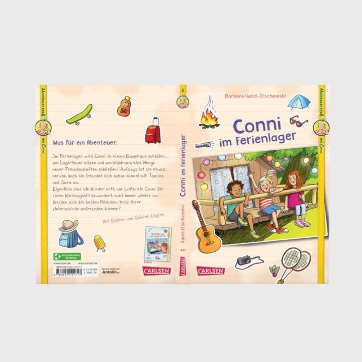 Produktbild Abenteuerspass mit Conni 1: Conni im Ferienlager (Deutsch, Sabine Legien, Barbara Iland-Olschewski, 2024)