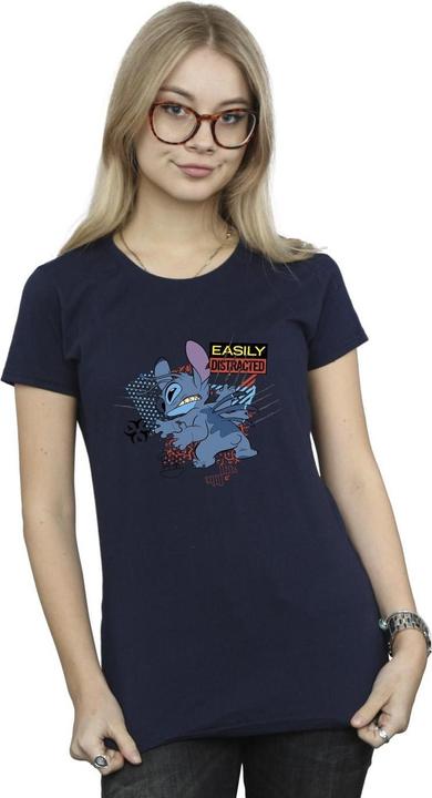 Produktbild Disney Lilo And Stitch Easily Distracted TShirt (M)