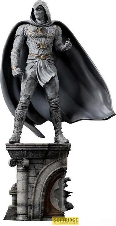 Actual product image Iron Studios ST Marvel Disney+ Moon Knight 30cm RESINA