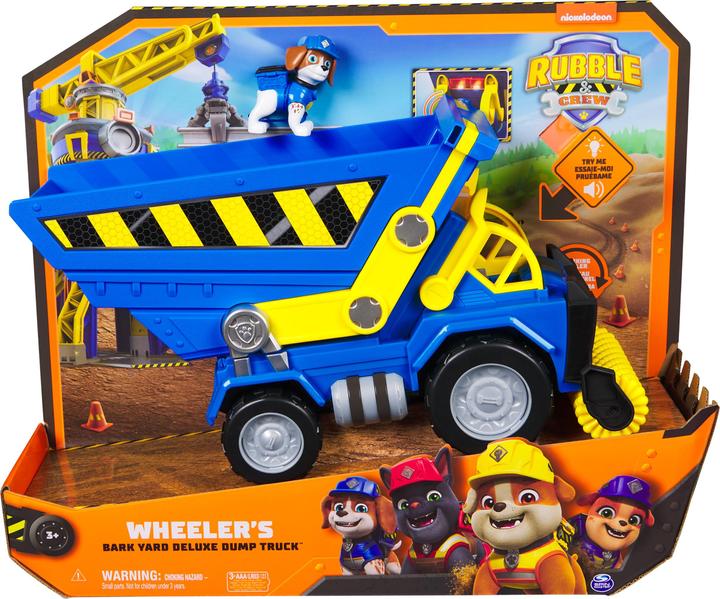 Image du produit Spin Master Paw Patrol Rubble et Crew Wheeler Deluxe Truck
