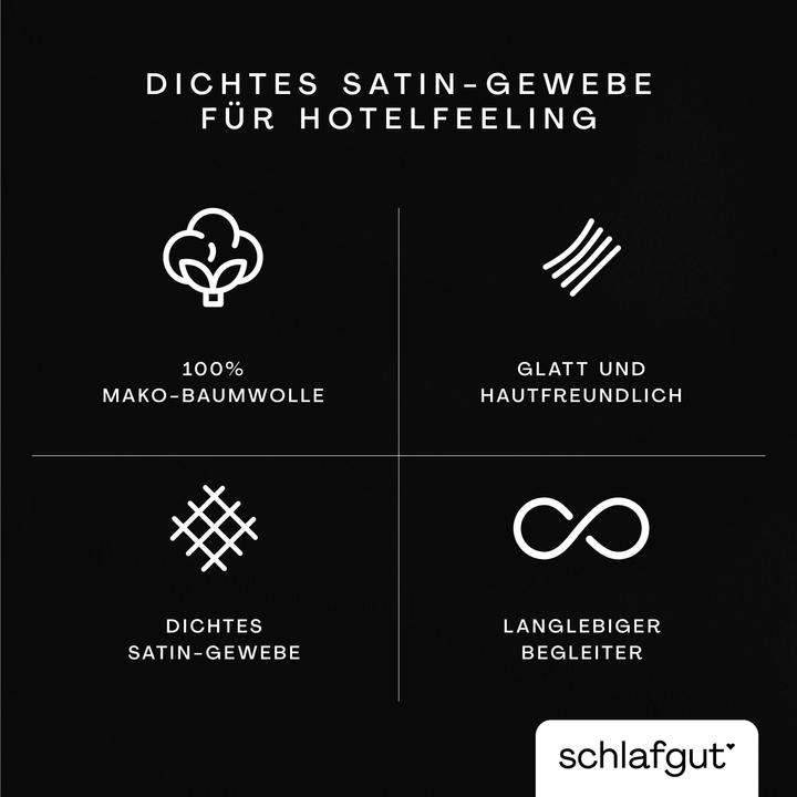 Image du produit schlafgut Woven Satin (Housse de couette, 60 x 80 cm)