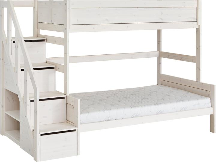 Image du produit Lifetime Kidsrooms Familiy Lit superposé avec escalier (120 x 200 cm)
