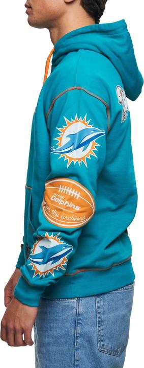 Produktbild Recovered Re:covered Fleece Hoody - INK DYE Miami Dolphins - 3XL (3XL)