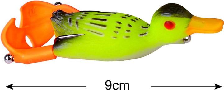 Image du produit JTI Appât de surface en silicone - vert et - 11,5 g (9 cm)