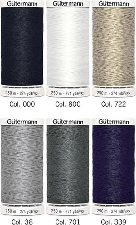 Produktbild Gütermann Set 6x Allesnäher 250m (250 m)