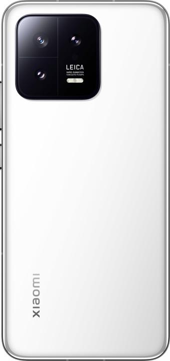 Xiaomi 13 (256 Go, Blanc, 6.36", Double SIM, 50 Mpx, 5G)