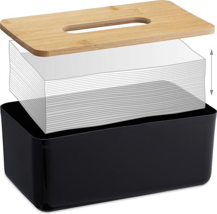 Image du produit Relaxdays Kosmetiktücherbox