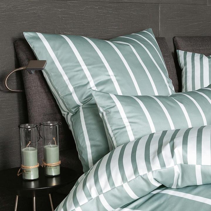 Immagine prodotto Janine Biancheria da letto in raso Mako, classico moderno (Copripiumino, 160 x 210 cm)