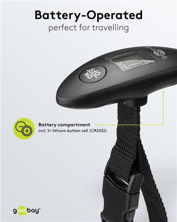 Image du produit Goobay Digitale Kofferwaage (Pèses bagage)