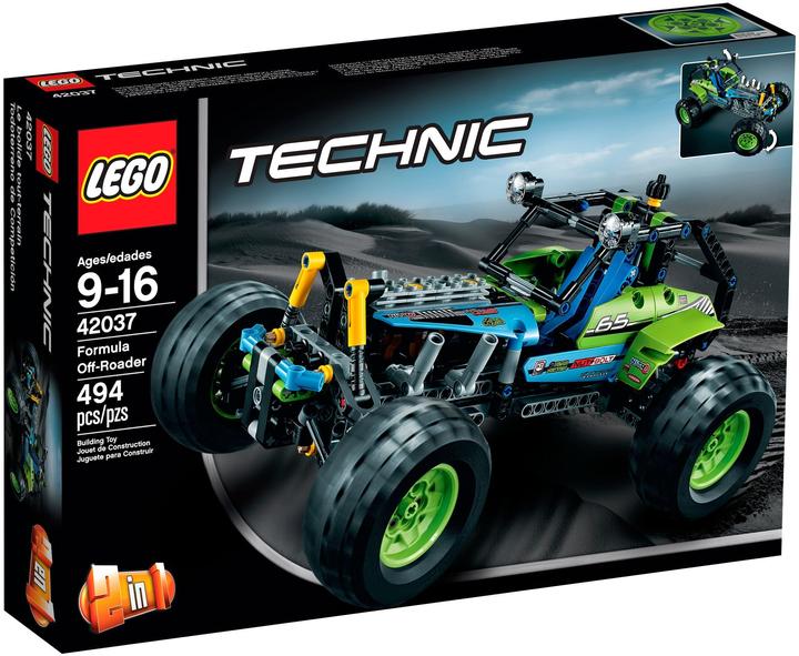 Actual product image LEGO Technic Formula Off-Roader (42037, LEGO Technic)