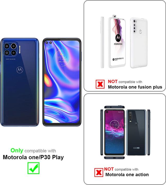 Image du produit Cadorabo Verre de protection d'écran (1 pièce(s), Motorola Moto One Zoom)