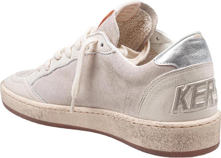 Produktbild Golden Goose ballstar sneakers in suede and leather color beige/white (42)
