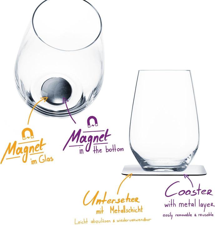 Actual product image Silwy Crystal glasses