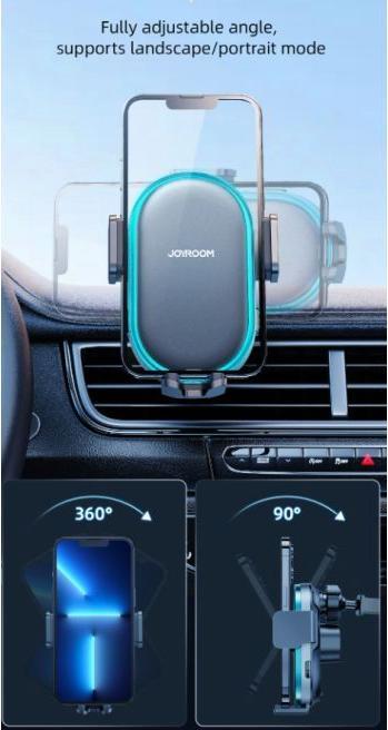 Produktbild Joyroom 15W Dual-Coil Wireless Car Charger Holder