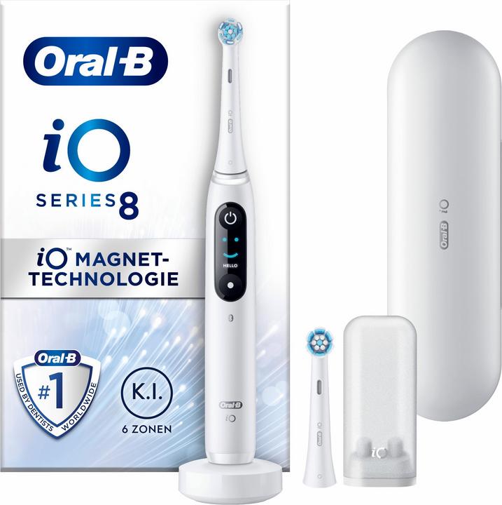 Actual product image Oral-B iO Series 8 + Sensitive (Oscillating toothbrush)