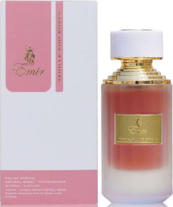 Emir Paris Corner Vanilla and Roses 75ml Extrait de Parfum Spray Unisex (Eau de parfum, 75 ml)