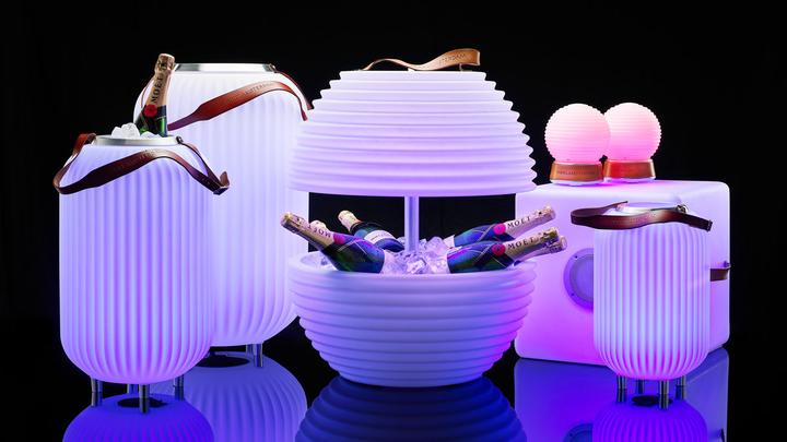 Produktbild Nikki.Amsterdam The.Bowl | Bluetooth® Speaker Lamp and Winecooler (Akkubetrieb)