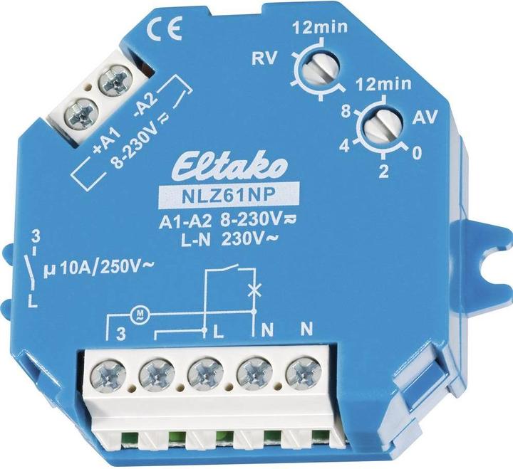 Produktbild Eltako Nachlaufschalter NLZ61NP-UC (Schaltaktor)