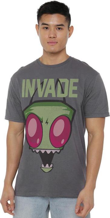 Actual product image Invader Zim Mens Invade T-Shirt (XXL)