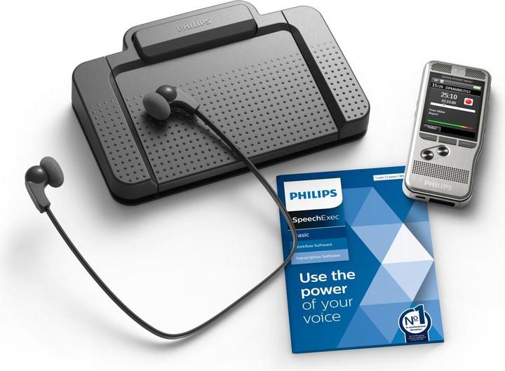 Produktbild Philips Diktier- und Wiedergabe-Set Pocket Memo DPM6700