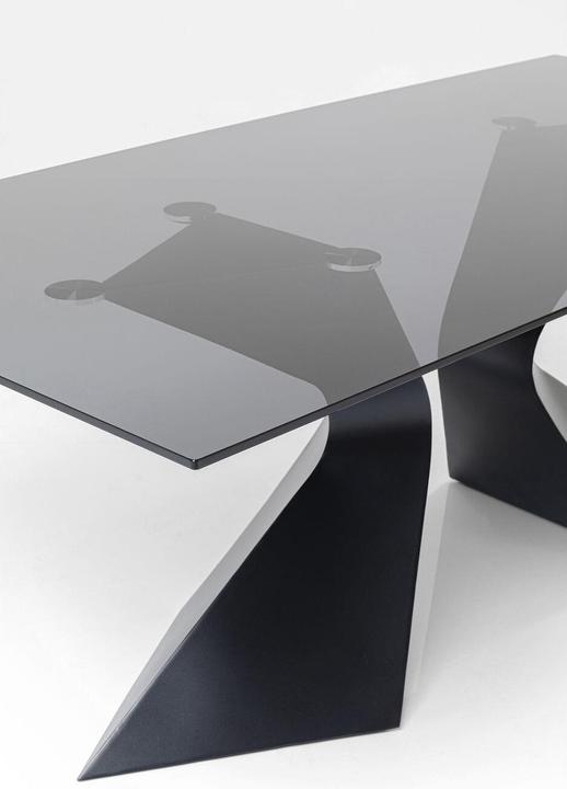 Actual product image Kare Design Table Gloria Black 200x100cm (200 x 100 x 75 cm)