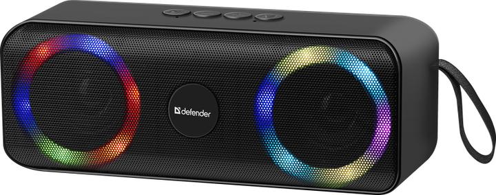 Actual product image Defender SPEAKER BEATBOX 20 BLUETOOTH 20W LIGHT/BT/MIC/FM/USB/TF (5 h, Battery operated)