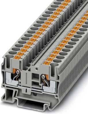Phoenix Contact PT 6 BK 3211814 Durchgangsklemme 0.50 mm² 6 mm² Schwarz 50 St.