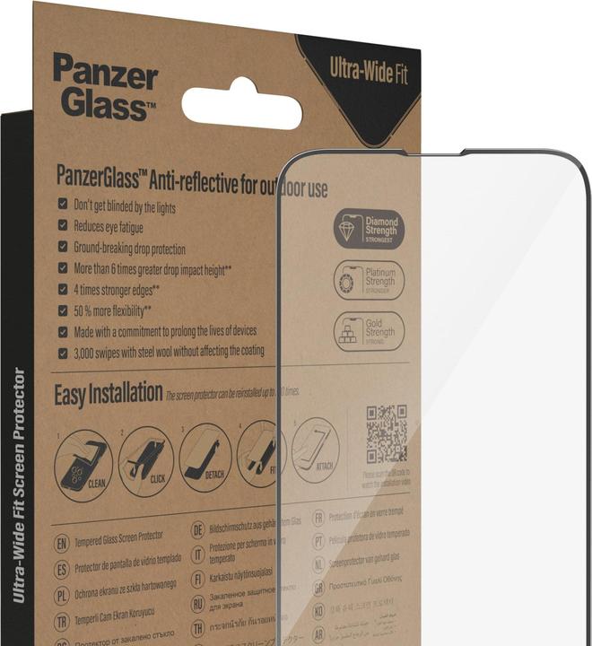 Produktbild PanzerGlass Ultra Wide Fit (1 Stück, Apple iPhone 13 Pro Max, Apple iPhone 14 Plus)