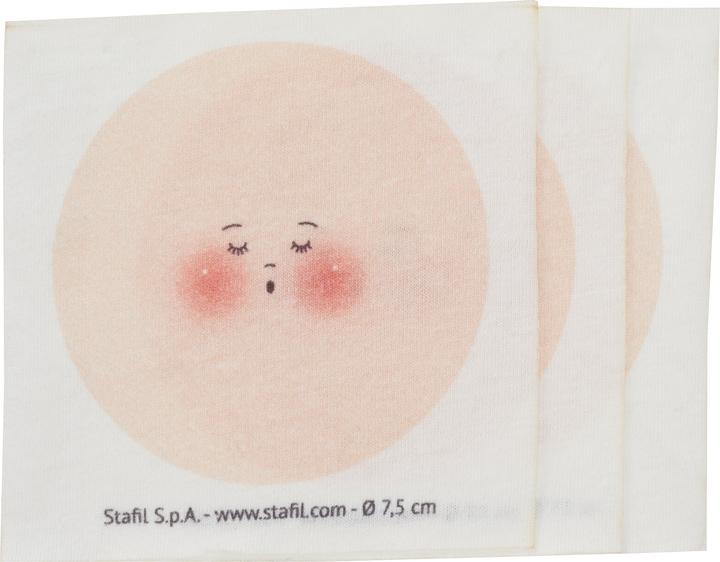 Actual product image Stafil Face on jersey fabric "Marty", 3 pieces