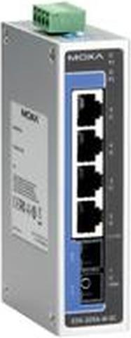 Produktbild Moxa EDS-205A-M-SC-T - Switch - unmanaged - 4 x 10/100 + 1 x 100Base-FX