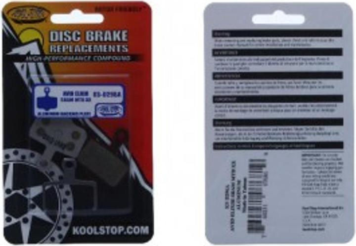 Produktbild Kool Stop Disc Scheibenbremsbeläge Avid Elixir/Sram XX Alu (Avid, Organisch (Resin))