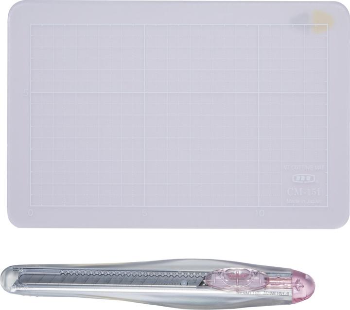 Actual product image Lion Cutting mat set (10 x 15 cm)