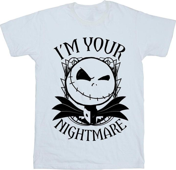 Immagine prodotto Disney Nightmare Before Christmas Nightmare Maglietta Ampia Donna (XXL)