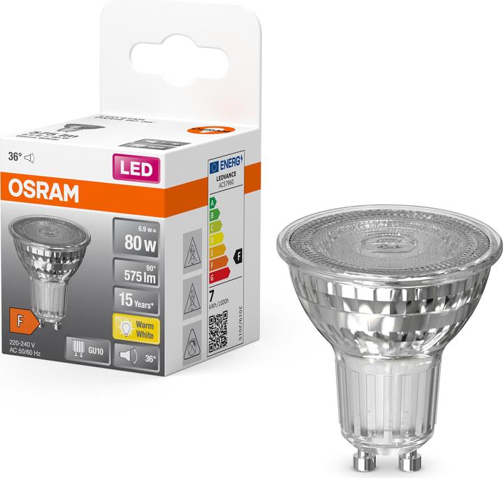 Image du produit Osram 1 pc. (GU10, 6.90 W, 575 lm, 1 x, F)