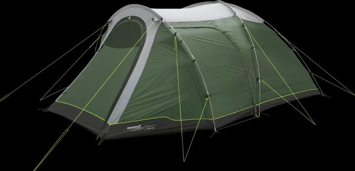 Produktbild Outwell - Cloud 5 Plus - Green - 5-person (Kuppelzelt, 10.10 kg, 5 Personen)