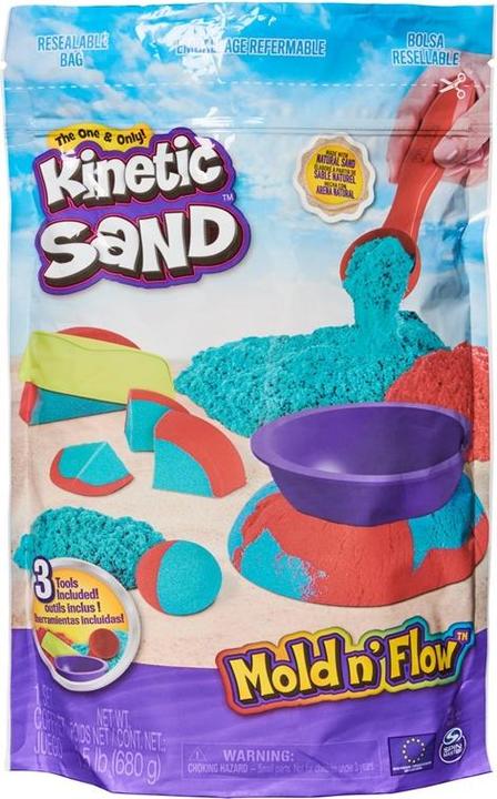 Actual product image Spin Master Kinetic Sand Mold n’ Flow