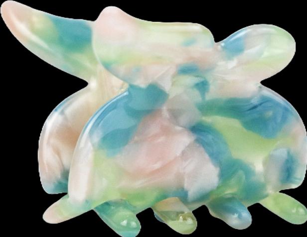 Produktbild Sasstie Haarklammer Butterfly Earth Blue (1 Stk.)