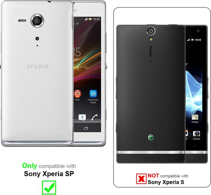 Actual product image Cadorabo display protection glass (1 Piece, Sony Xperia SP)