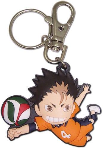 Actual product image Getc Haikyu!! porte-clés en PVC Nishinoya