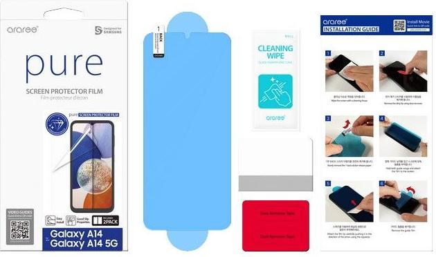 Image du produit Araree Pure Film Series (1 pièce(s), Samsung Galaxy A14 5G)