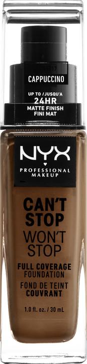 NYX Professional Make-Up Can't Stop Won't Stop (17 Cappuccino)
