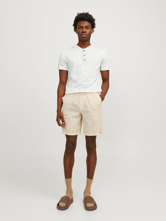 Image du produit Jack & Jones Unicolore Grandad col T-shirt T-shirt (L)