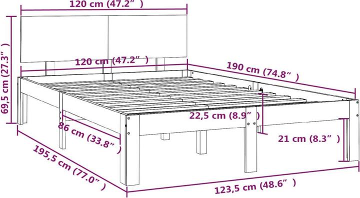 Image du produit VidaXL Primula (120 x 190 cm)