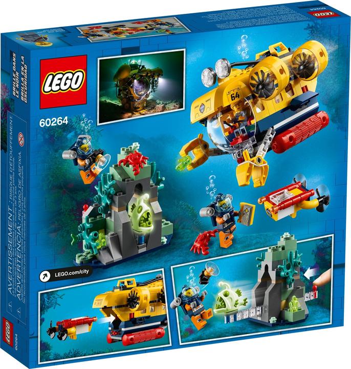 Image du produit LEGO Sous-marin de recherche marine (60264, LEGO City)