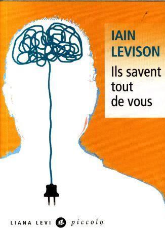 Actual product image Levi Ils savent tout de vous (French, Levison Iain, 2017)
