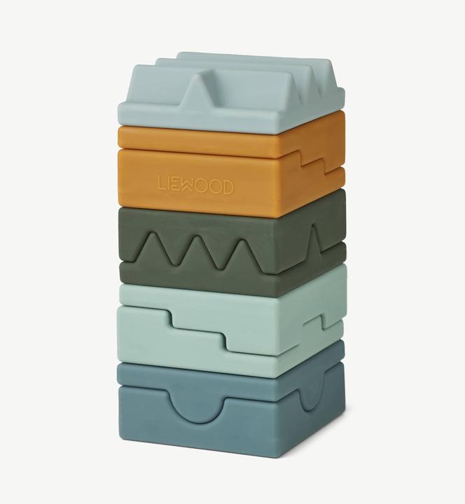 Image du produit Liewood Tour d'empilage Morgan % Silicone Blue Multi Mix