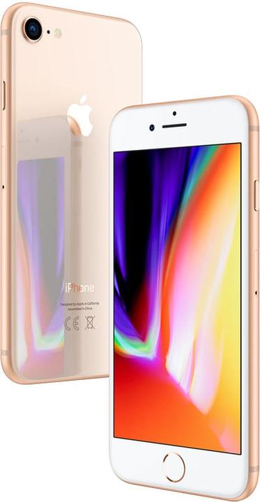 Re!commerce iPhone 8 (64 GB, Gold, 4.70", 12 Mpx, Single SIM, A / Wie neu)