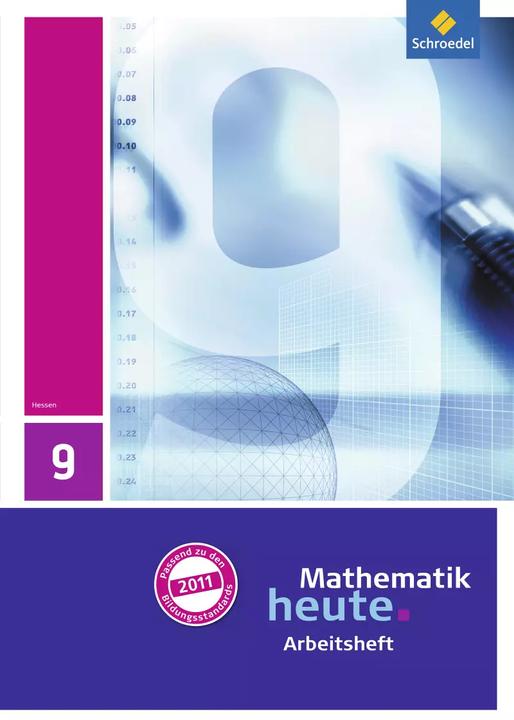Immagine prodotto Mathematik heute 9. Arbeitsheft mit Lösungen. Hessen (Tedesco, Heinz Riesel, Helmut Postel, Rudolf Vom Hofe, 2014)
