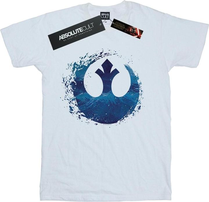 Immagine prodotto Star Wars The Rise Of Skywalker Resistance Symbol Wave Maglietta Uomo (S)